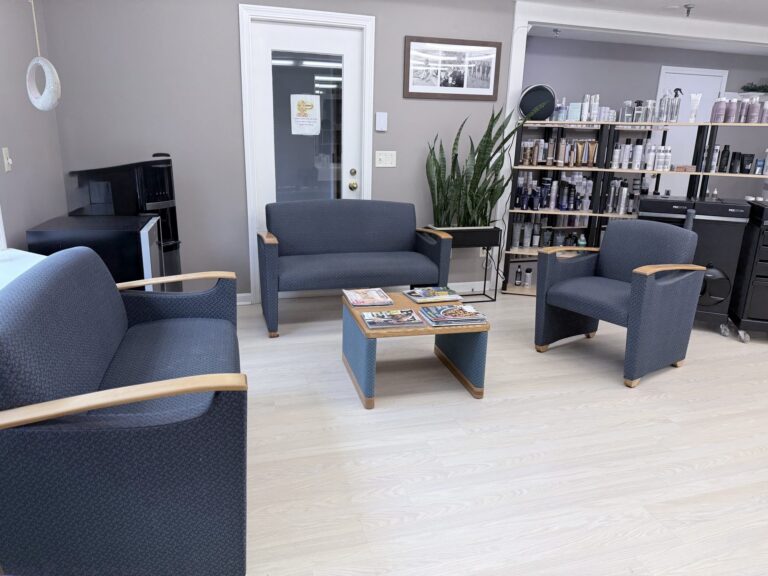 Goldwell color bar at New Image Hair Salon in Dennis MA
